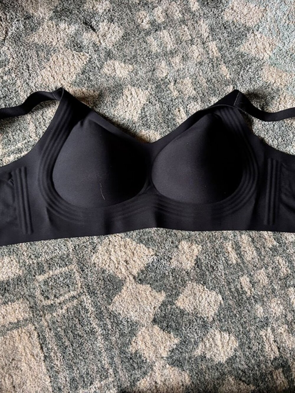 SHECURVE Wireless Bra - Black, XL; NWT